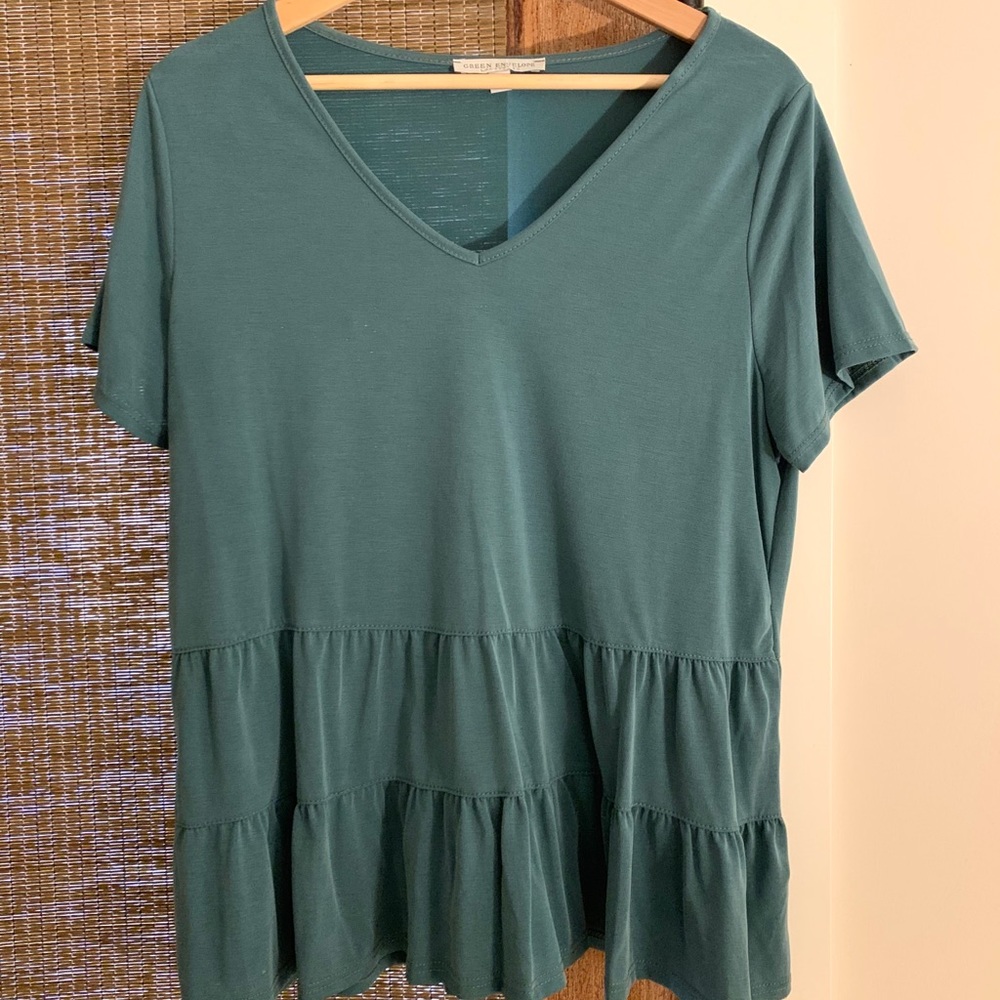 V Neck Boutique Shirt